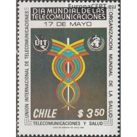 Chile 1981. World Telecommunications Day