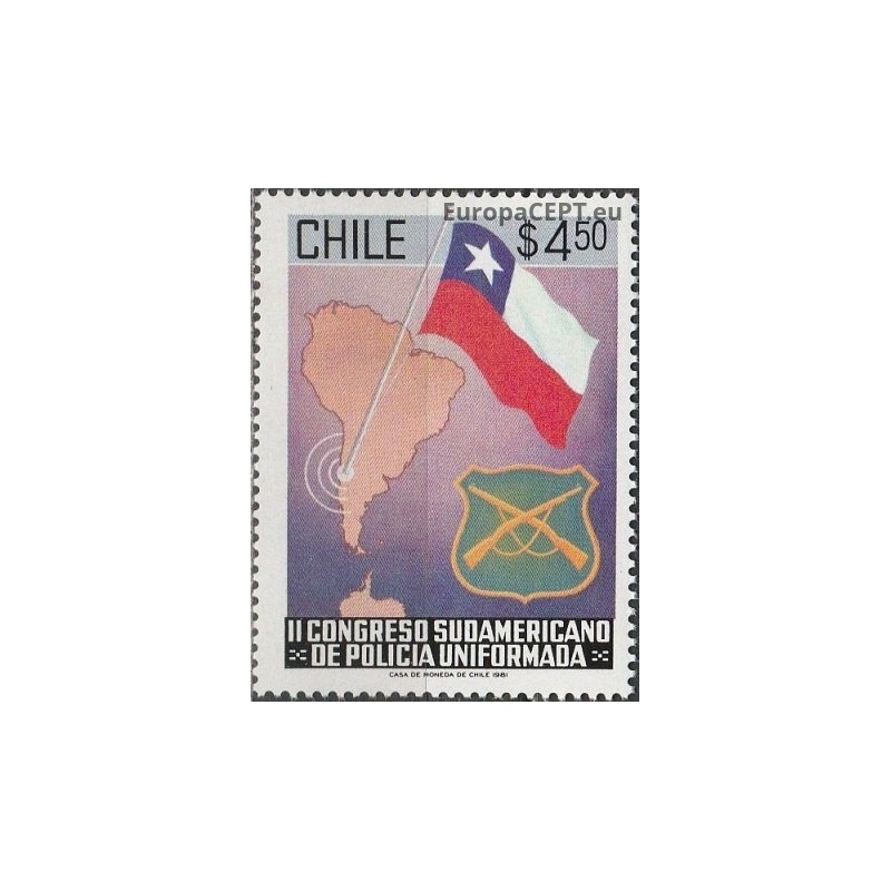 Chile 1981. Police congress