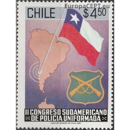Chile 1981. Police congress