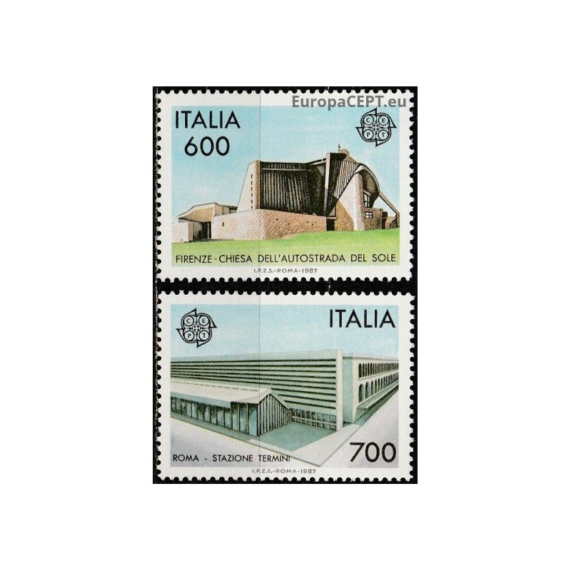 Italy 1987. Modern Architecture