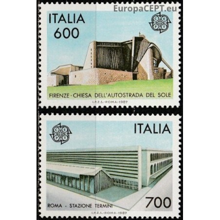 Italy 1987. Modern Architecture