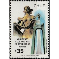 Čilė 1989. Monumentas pasieniečiams