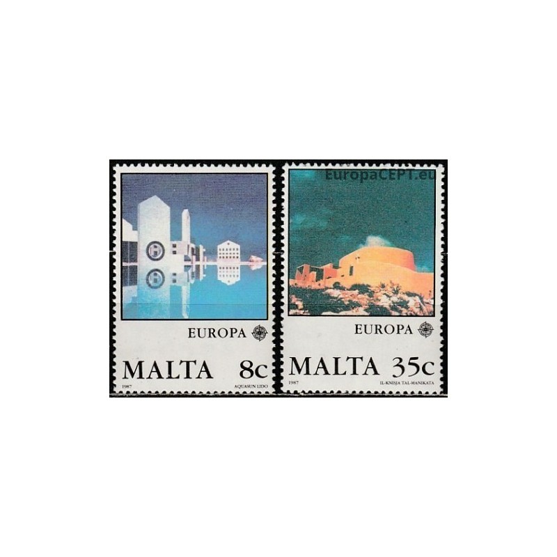 Malta 1987. Modern Architecture