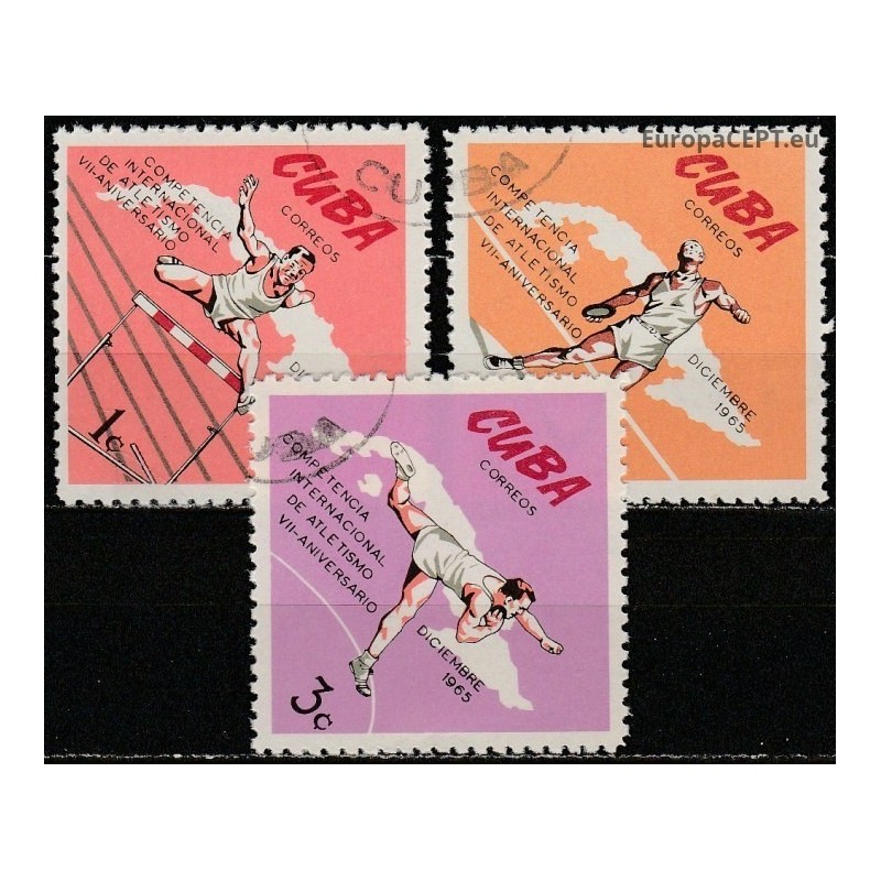 Kuba 1965. Atletika