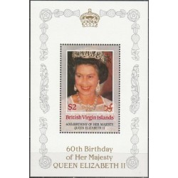 British Virgin Islands 1986. Queen Elisabeth II