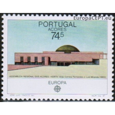 Azores 1987. Modern Architecture