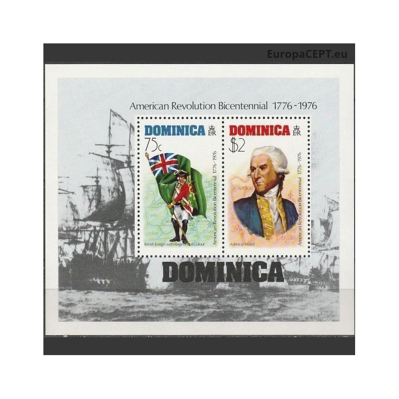 Dominika 1976. Amerikos revoliucija