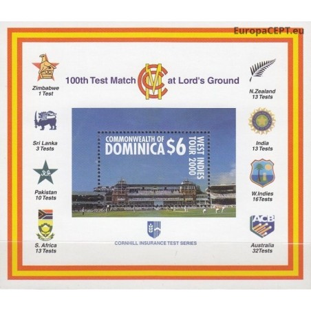 Dominika 2000. Kriketas