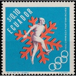 Ecuador 1966. Winter Olympic Games Grenoble