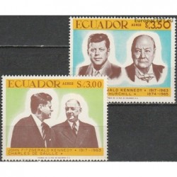Ecuador 1967. John Fitzgerald Kennedy