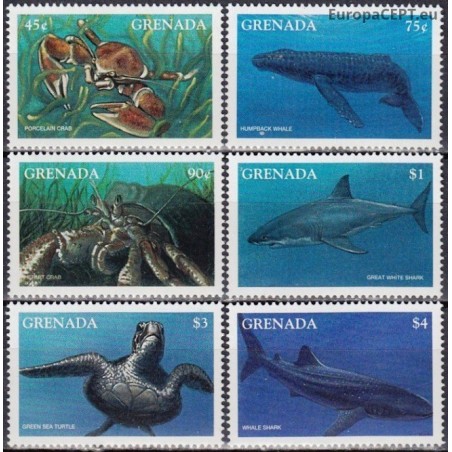 Grenada 1997. Marine fauna