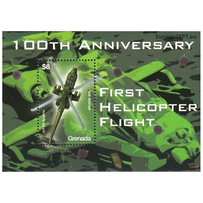 Grenada 2007. Centenary Helicopter