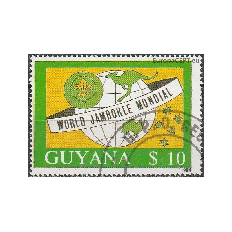 Guyana 1989. Scout Movement