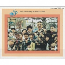 Guyana 1996. UNICEF anniversary