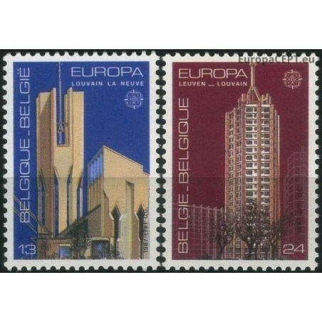 Belgium 1987. Modern Architecture