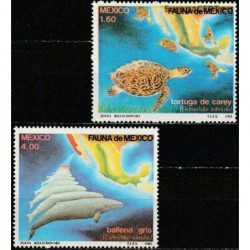Mexico 1982. Marine fauna