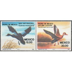 Mexico 1984. Mexican birds (ducks)
