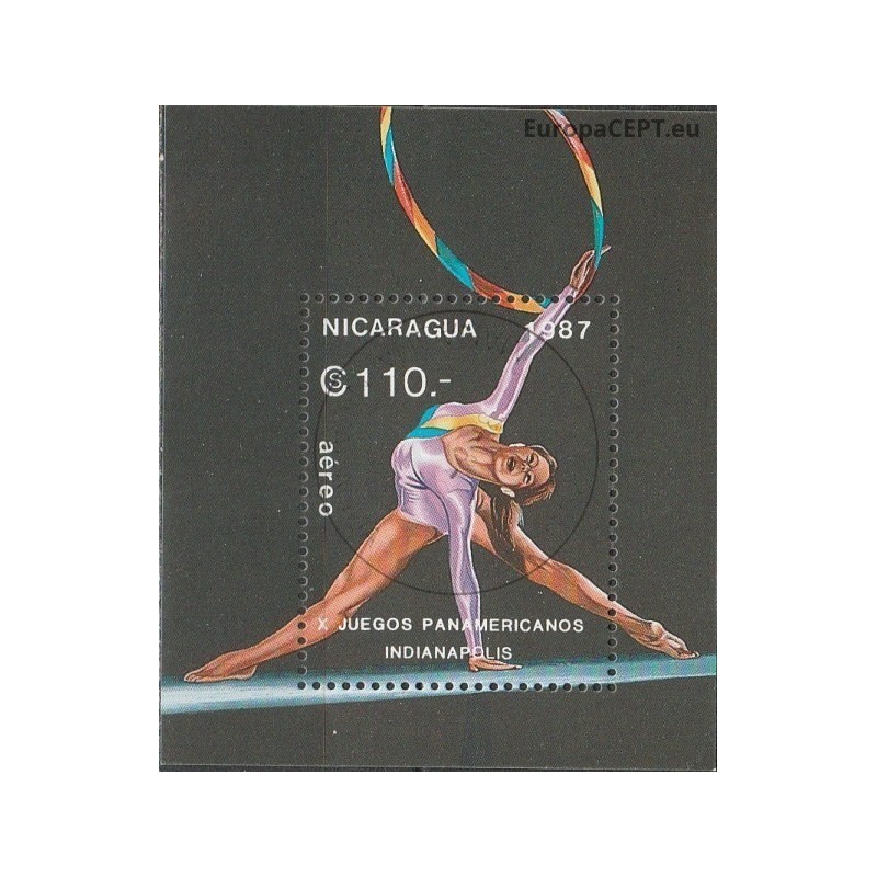 Nicaragua 1987. Pan-American games (gymnastics)