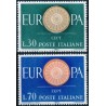 Italija 1960. Stilizuotas pašto vežimo ratas su 19 stipinų