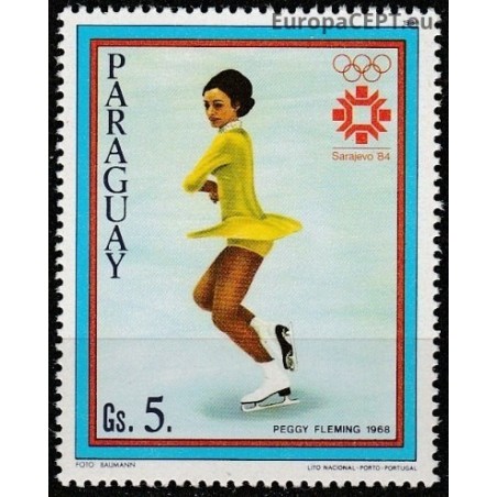 Paraguay 1983. Winter Olympic Games Sarajevo