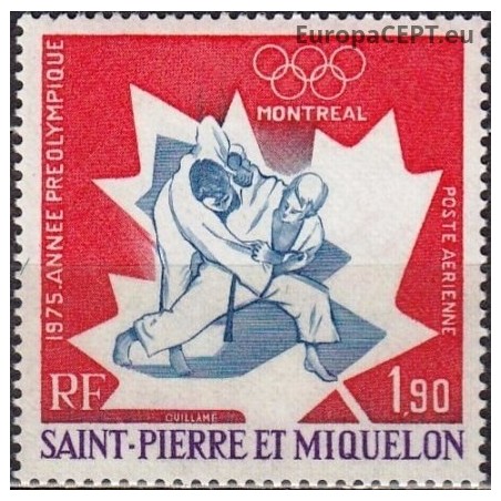 Saint-Pierre and Miquelon 1975. Summer Olympic Games Montreal