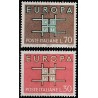 Italy 1963. CEPT: Stylised Cross Composed of U Shapes