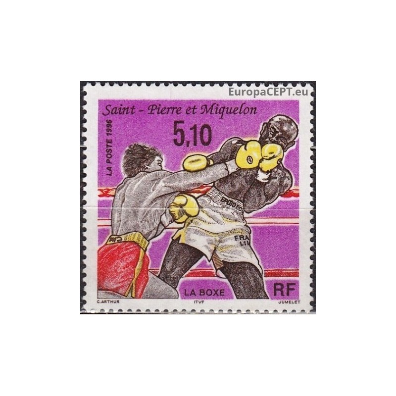 Saint-Pierre and Miquelon 1996. Boxing