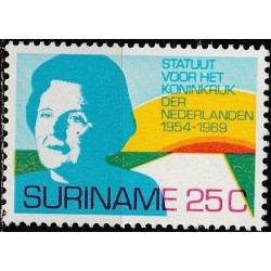 Surinam 1969. Queen of...