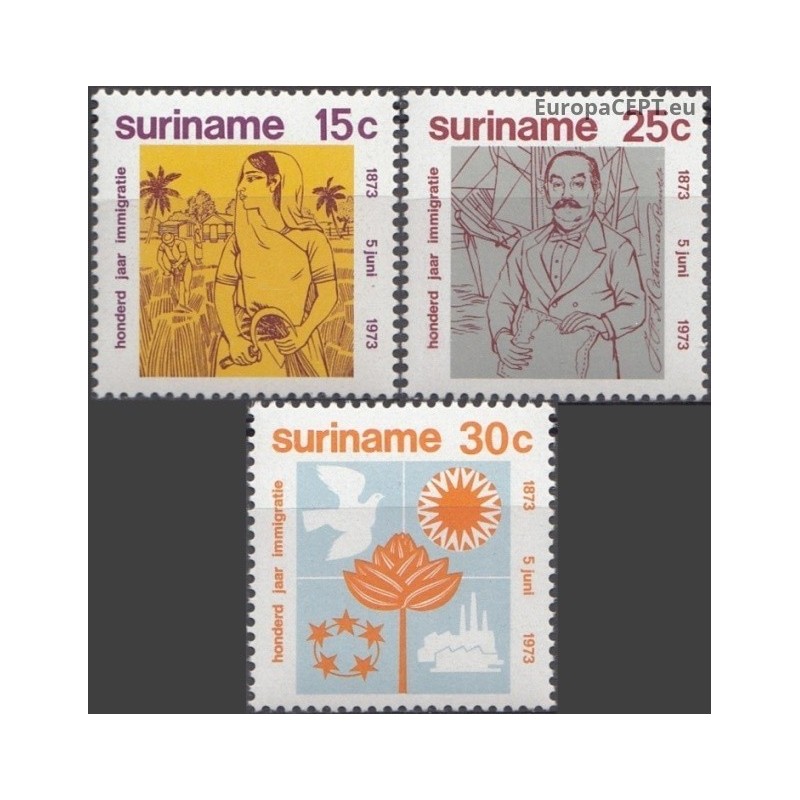 Surinam 1973. Immigrants from India