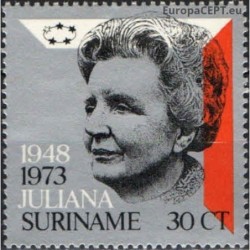 Surinam 1973. Queen of...