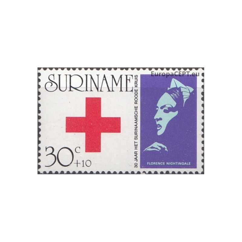 Surinam 1973. Red Cross