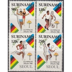 Surinam 1988. Summer Olympic Games Seoul