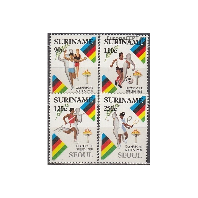Surinam 1988. Summer Olympic Games Seoul