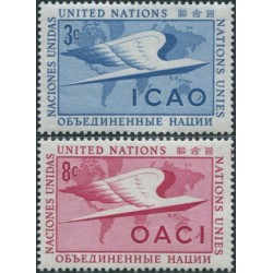Jungtinės Tautos 1955. Civilinė aviacija