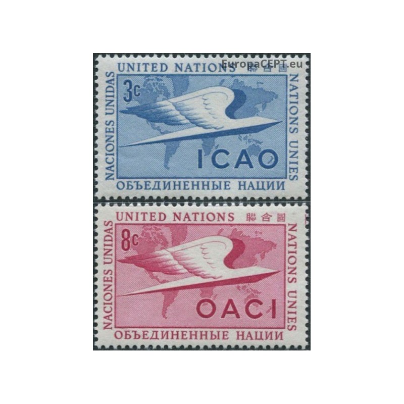 Jungtinės Tautos 1955. Civilinė aviacija