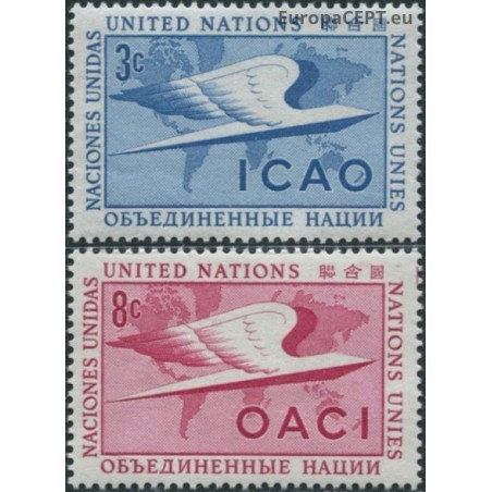 United Nations 1955. Civil aviation