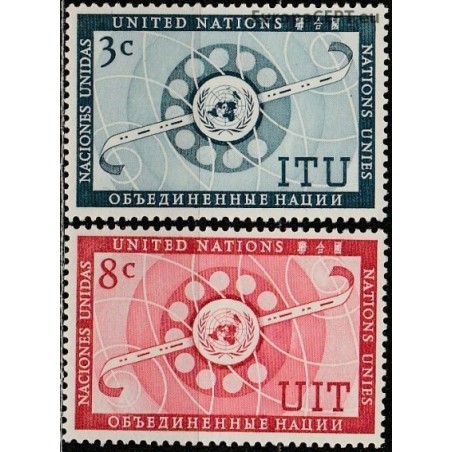 United Nations 1956. International  Telecommunication Union (ITU, UIT)