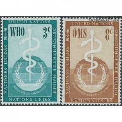 Jungtinės Tautos 1956. Pasaulinė Sveikatos organizacija