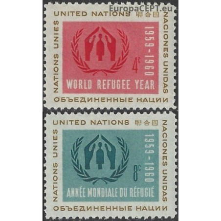 United Nations 1959. World Refugee Year