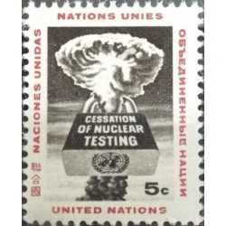 Jungtinės Tautos 1964. Branduolinių bandymų draudimo sutartis