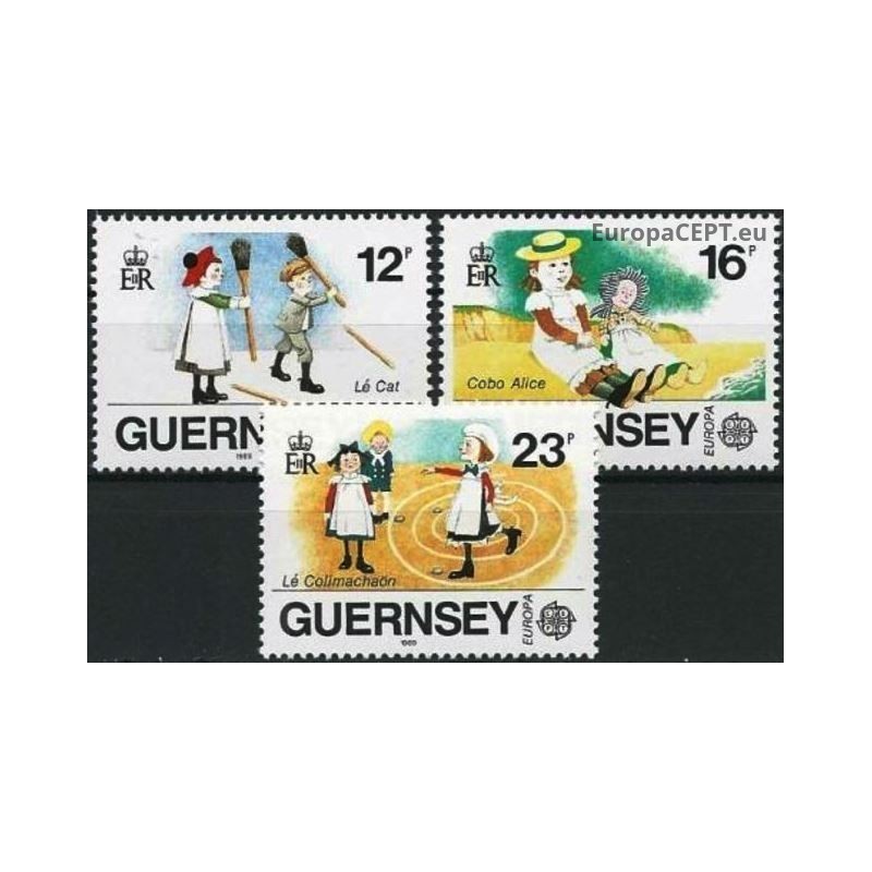 Guernsey 1989. Childrens Games