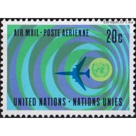 Jungtinės Tautos 1968. Lėktuvas