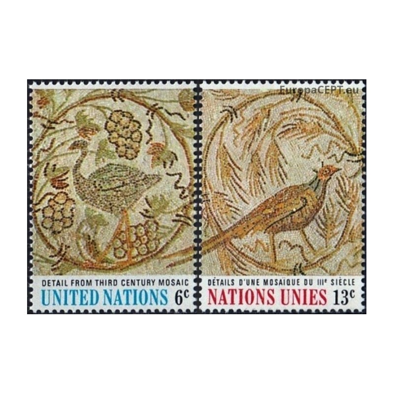 United Nations 1969. Mosaic