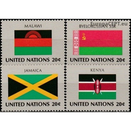 Jungtinės Tautos 1983. Nacionalinės vėliavos