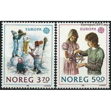 Norway 1989. Childrens Games