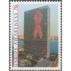 Jungtinės Tautos 2002. Anti-AIDS kampanija