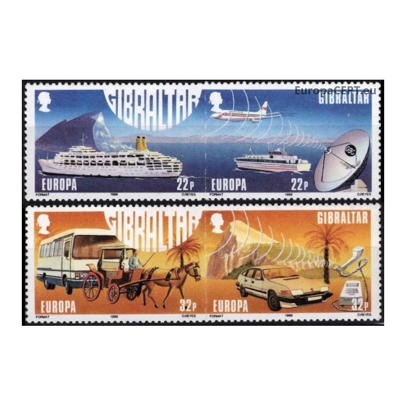 Gibraltar 1988. Transportation and Communications