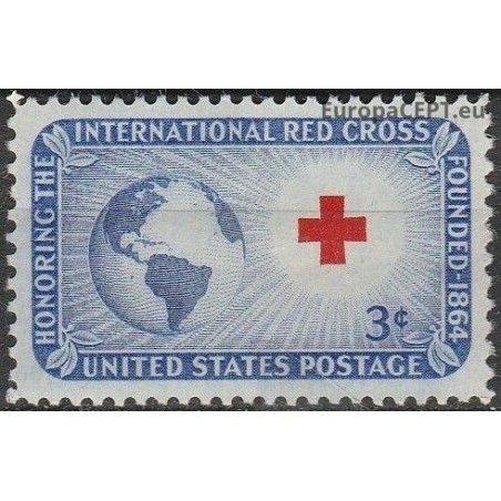 JAV 1952. Raudonasis Kryžius