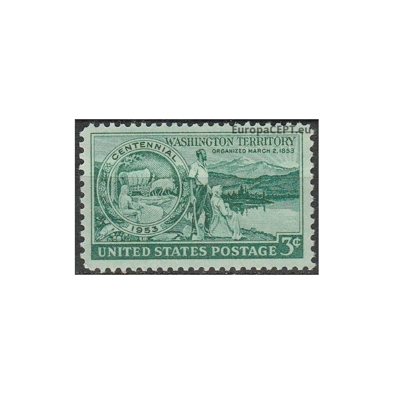 United States 1953. Washington territory