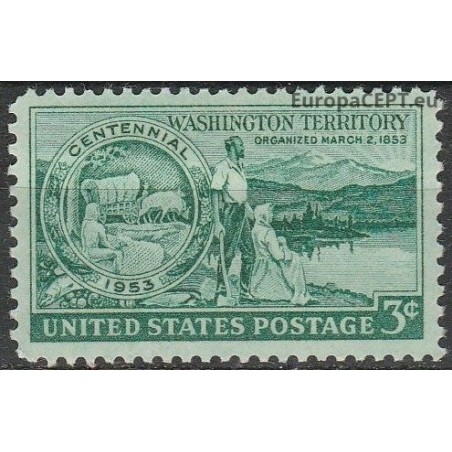 United States 1953. Washington territory